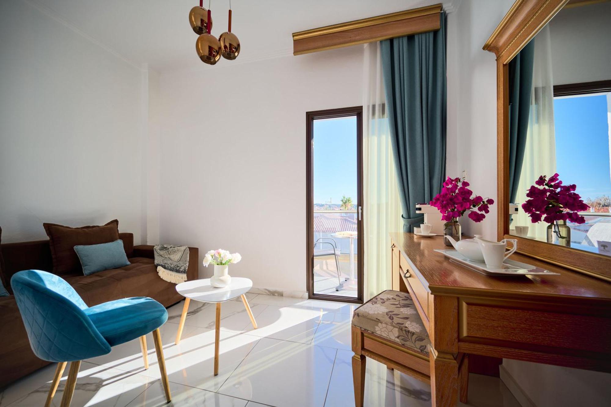 Evlogia Hotel Seafront And Anex By Greek Pride Fourka Exterior foto